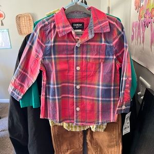 Long sleeve, Oshkosh shirts